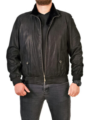 Мужская кожаная куртка