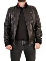 Мужская кожаная куртка