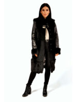 Шуба из меха пони