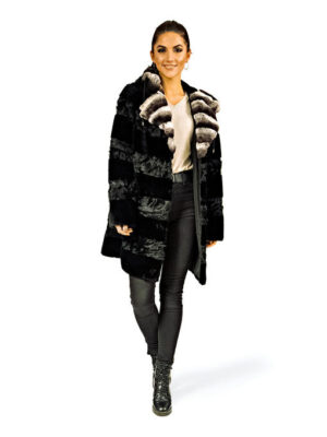 Шуба козлик+кролик Рекс