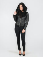 Женская кожаная куртка