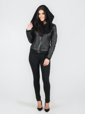 Женская кожаная куртка