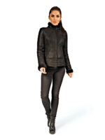 Женская натуральная дублёнка