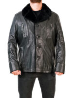 Мужская натуральная дублёнка