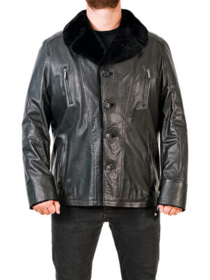 Мужская натуральная дублёнка