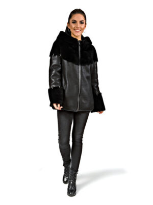 Женская дубленка