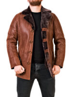 Мужская натуральная дублёнка