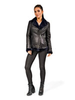 Женская дублёнка