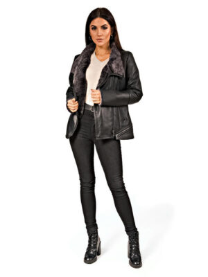 Женская дубленка