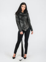 Женская кожаная куртка