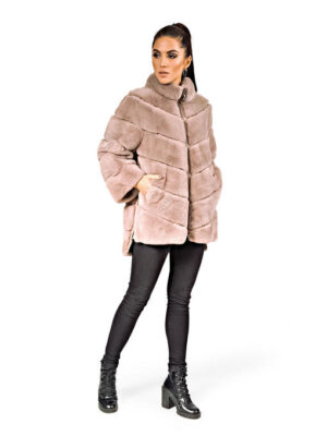 Шуба из кролика Рекс