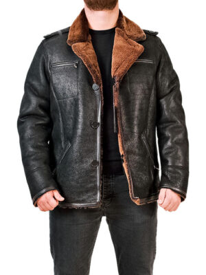 Мужская натуральная дублёнка