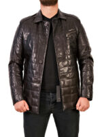 Мужская кожаная куртка