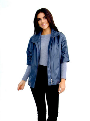 Женская кожаная куртка