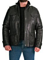 Мужская натуральная дублёнка