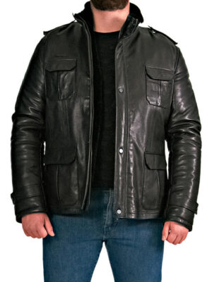 Мужская натуральная дублёнка