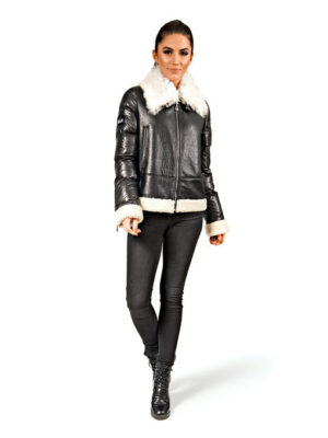 Женская дублёнка