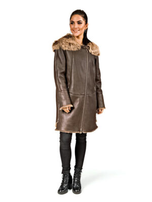 Женская дублёнка