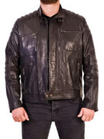 Мужская кожаная куртка