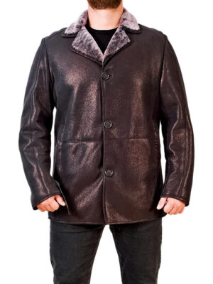 Мужская натуральная дублёнка