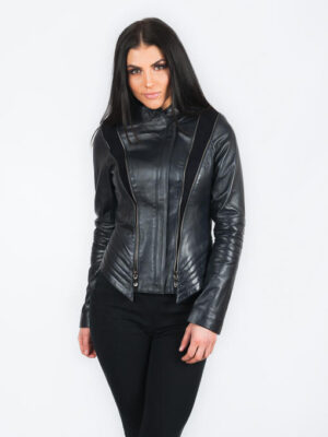 Женская кожаная куртка
