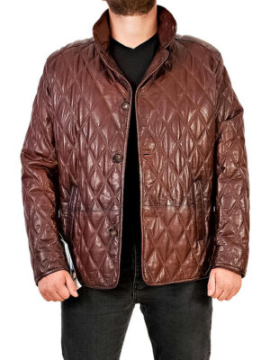 Мужская кожаная куртка