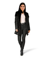 Женская дубленка