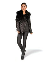 Женская дубленка