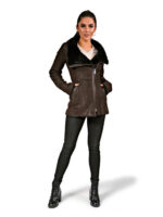 Женская дубленка