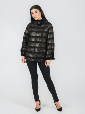 Женская кожаная куртка