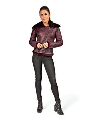 Женская дублёнка