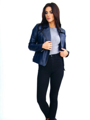 Женская кожаная куртка