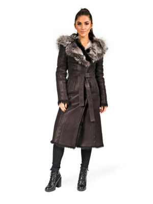 Женская натуральная дублёнка