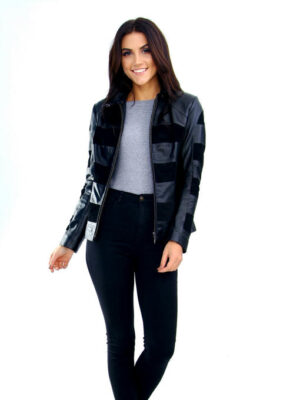 Женская кожаная куртка