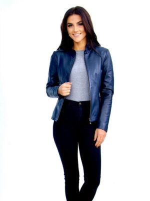 Женская кожаная куртка