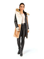 Женская дублёнка