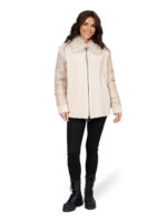 Женская шуба из астрагана