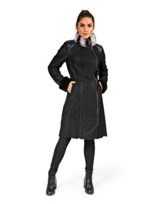 Женская натуральная дублёнка