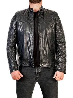 Мужская кожаная куртка