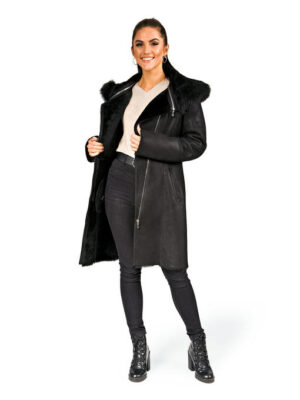 Женская натуральная дублёнка