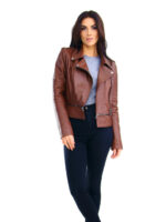 Женская кожаная куртка