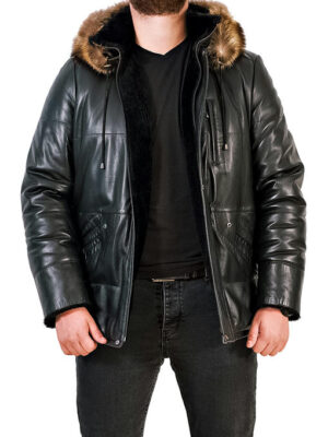 Мужская натуральная дублёнка