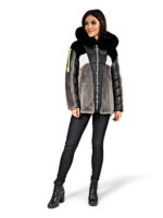 Женская дубленка