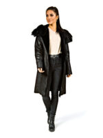 Женская натуральная дублёнка