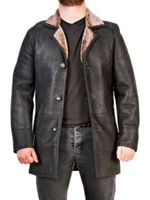 Мужская натуральная дублёнка