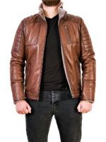 Мужская натуральная дублёнка