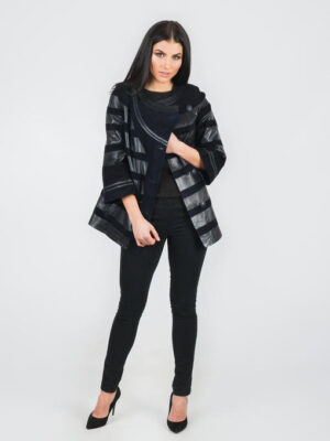 Женская кожаная куртка