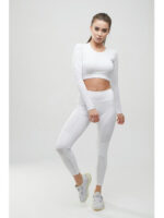 Костюм для фитнеса белый