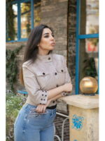 Куртка кожаная женская