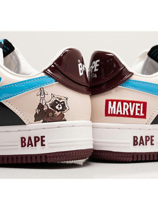 Кроссовки Marvel x BAPE Sta Force 1 low — изображение 4